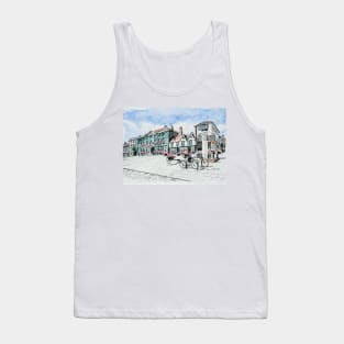 Angel Hill Bury St Edmunds Painting Tank Top